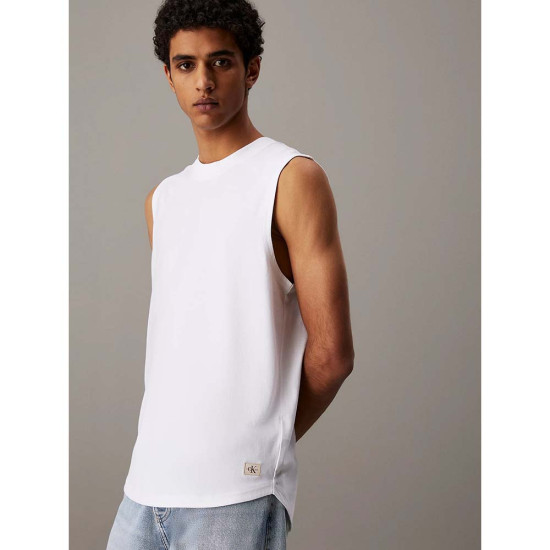 Calvin Klein Ανδρική αμάνικη μπλούζα Cotton Badge Tank Top